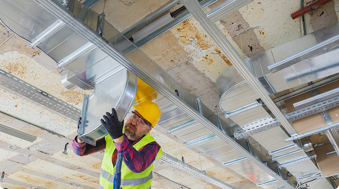 Instalación de sistemas de ventilación y control ambiental